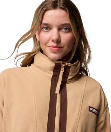 BACKBOWL II WOMEN Zip Fleece 2026 canoe/tobacco 