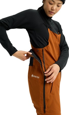 AK GORE KIMMY BIB Pant 2026 chestnut brown 