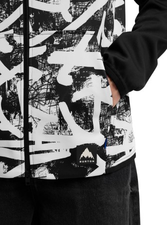 CROWN WEATHERPROOF Zip Hoodie 2026 city streets/true black 