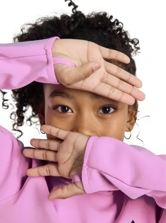KIDS CROWN WATERPROOF Hoodie 2025 orchid purple 
