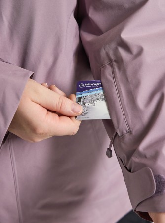 WOMEN GORE TEX POWLINE INSULATED Jacke 2024 elderberry 