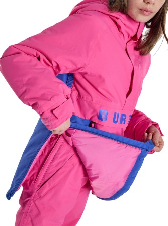 KIDS FROSTNER ANORAK Jacket 2024 fuchsia fusion/amparo blue 