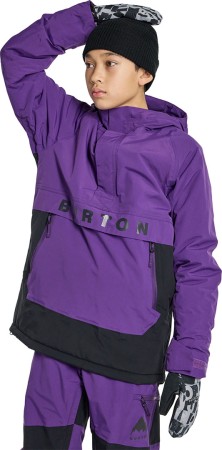 KIDS FROSTNER ANORAK Jacke 2025 imperial purple/true black 