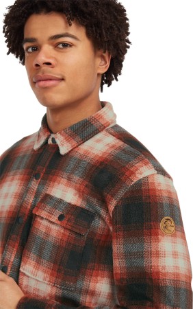 O'RIGINALS SUPERFLEECE Hemd 2026 bonfire check 