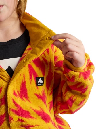 KIDS CINDER ANORAK Fleece 2025 fur goldenrod 