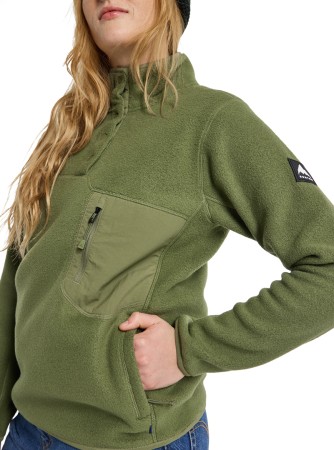 WOMEN CINDER Fleece 2025 forest moss 