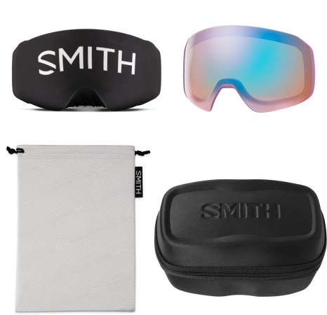 4D MAG S Goggle 2025 proper pink paint brush/chromapop everyday rose gold mirror 