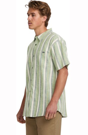 ALL DAY STRIPE Hemd 2025 moss 