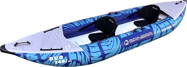 DUO 340 Kayak 2026 blue inkl. Paddel & Pumpe 
