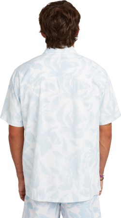 PRINT Shirt 2026 white spray flower 
