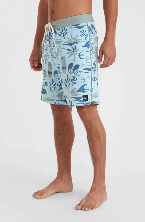 HYPERFREAK MYSTO SCALLOP 20 Boardshort 2024 blue sky mysto scallop 
