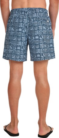 PRINT 16 Boardshort 2026 dark blue bricks 