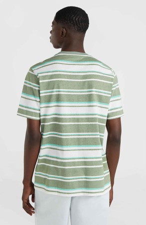 MIX MATCH STRIPE T-Shirt 2024 green bold stripes 