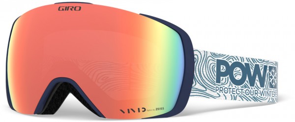CONTACT Schneebrille 2019 protect our winters/vivid ember + vivid infrared 