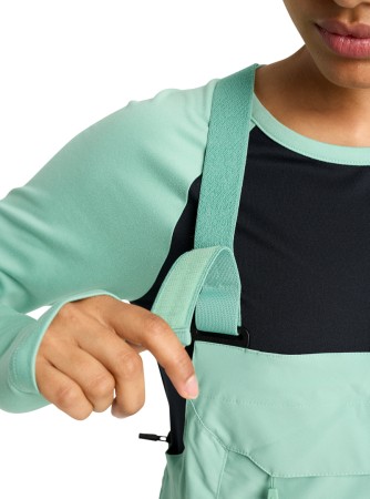 WOMEN RESERVE 2L STRETCH SLIM BIB Hose 2026 soft sage 