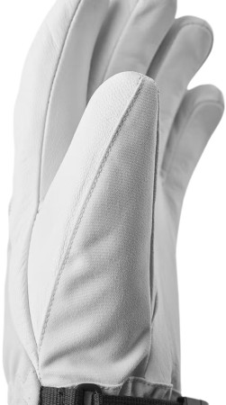 HELI SKI WOMEN Handschuh 2025 pale grey/offwhite 
