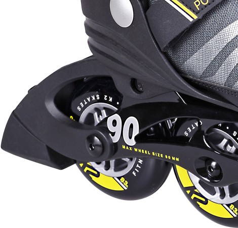 POWER 90 II SPEEDLACE LTD Inline Skate inkl. SABRES 4 Schlittschuh Eiskufen 