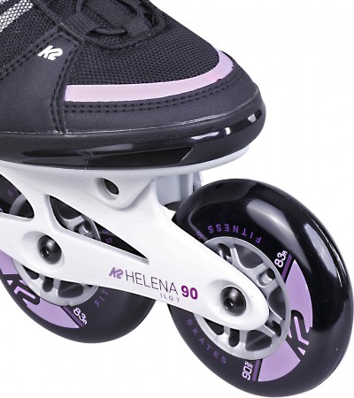 HELENA 90 II SPEEDLACE LTD Inline Skate black/purple 