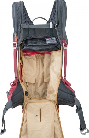 LINE R.A.S 20L Rucksack 2023 heather carbon grey/heather ruby 