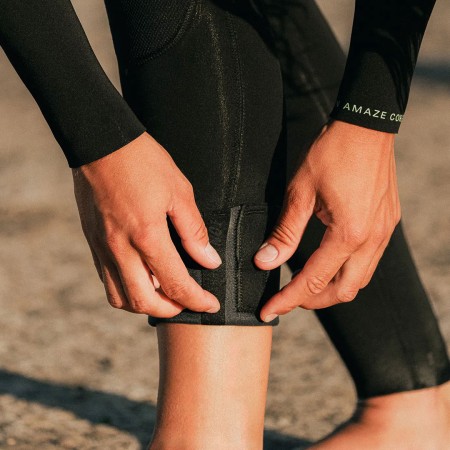 AMAZE CORE 4/3 BACK ZIP Full Suit 2026 black 