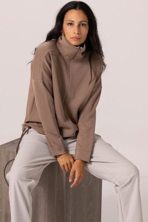 JAKARTA SWEAT ZIP Fleece 2025 hazelnut 