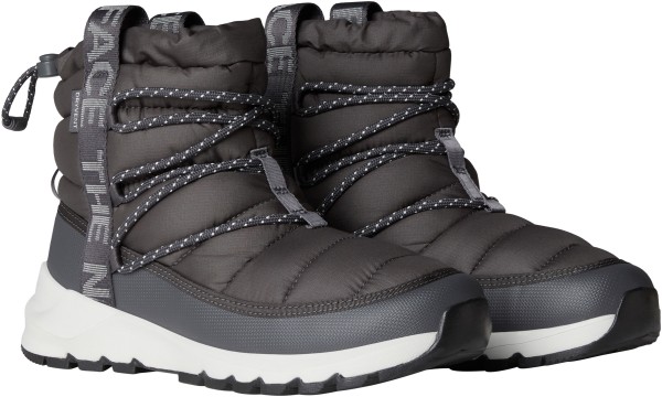 WOMEN THERMOBALL LACE UP WP Slipper 2026 anthracite grey/white ash 