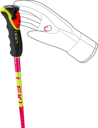 SPITFIRE 3D Poles 2025 neonmagenta/neonyellow/berry 