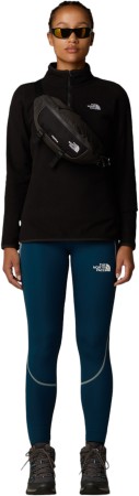 WOMEN 100 GLACIER 1/4 ZIP Fleece 2025 tnf black 