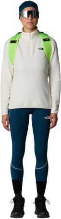 WOMEN 100 GLACIER 1/4 ZIP Fleece 2025 white dune 