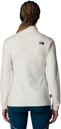 WOMEN 100 GLACIER Zip Fleece 2025 white dune 