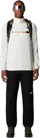 100 GLACIER 1/4 ZIP Fleece 2025 white dune 