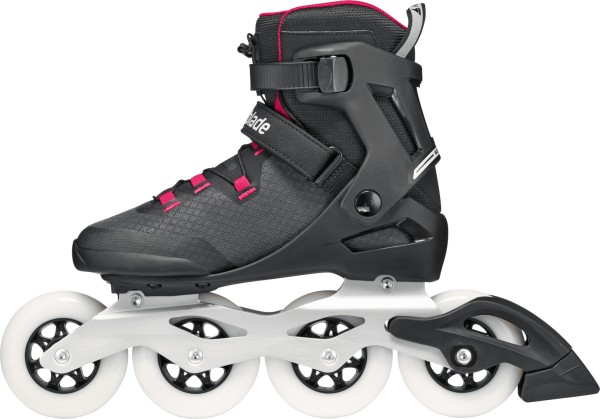 MACROBLADE 90 W Inline Skate 2026 black/burgundy/light blue 