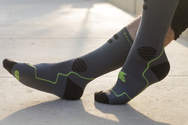 HIGH PERFORMANCE Socks 2026 anthracite/lime 