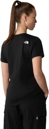 WOMEN SIMPLE DOME SLIM T-Shirt 2025 tnf black 