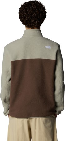 YUMIORI 1/4 ZIP Fleece 2025 smokey brown/clay grey/summit gold 