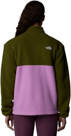 WOMEN YUMIORI Zip Fleece 2025 dragonfruit/forest olive/tnf black 