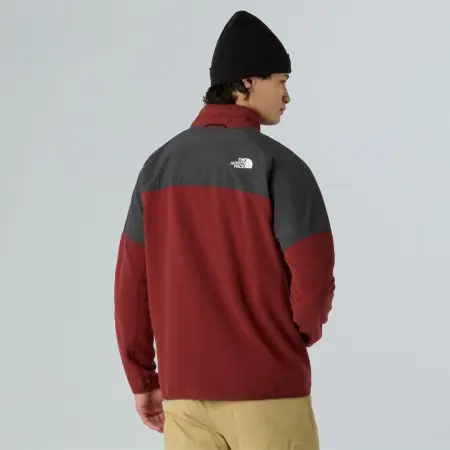 GLACIER HEAVYWEIGHT Zip Fleece 2026 sumac/asphalt grey 