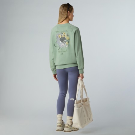 WOMEN CONNECT GRAPHIC RELAXED Sweater 2026 slate moss 