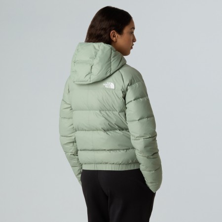 WOMEN HYALITE DOWN HOODIE Jacket 2026 slate moss 