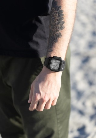 REGULUS Uhr black/positive 