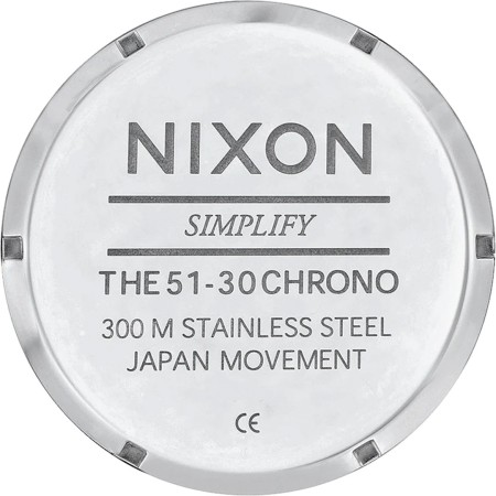 51-30 CHRONO Uhr high polish/white 