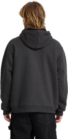 SINGLE STONE LINED Zip Hoodie 2026 heather black 