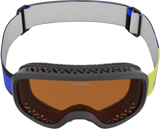 CARVY 3.0 Schneebrille 2026 black matt/orange 