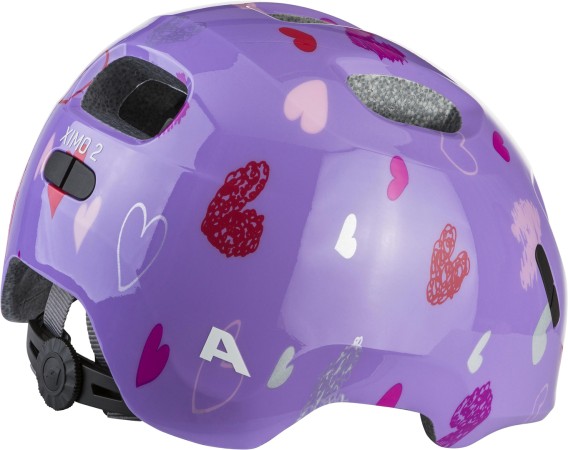 XIMO 2 Helm 2026 purple hearts gloss 