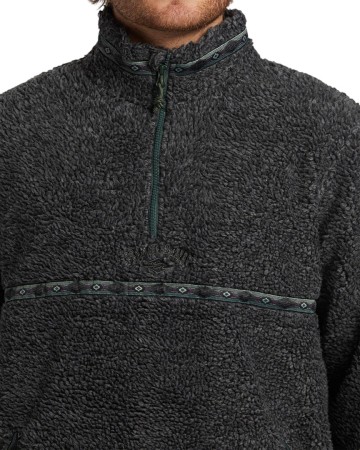 BOUNDARY TOMBSTONE Fleece 2025 black heather 