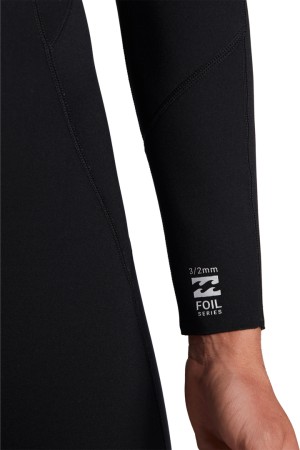 4/3 FOIL BACK ZIP Full Suit 2024 black 