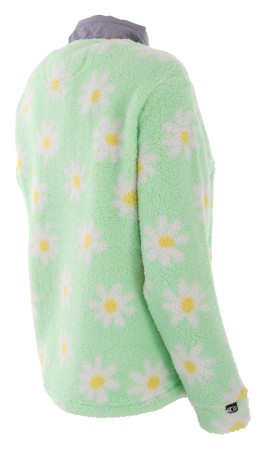 SHERPA HALF ZIP Fleece 2023 mint big daisy 