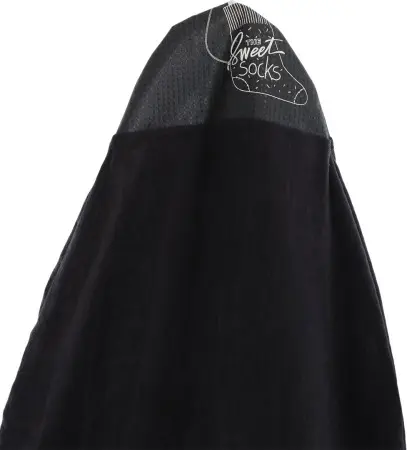 X WH1 SWEET SOCK Surfcover black/charcoal 