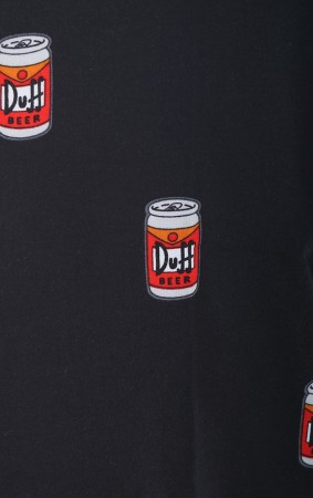SIMPSONS DUFF SS Hemd 2022 black 