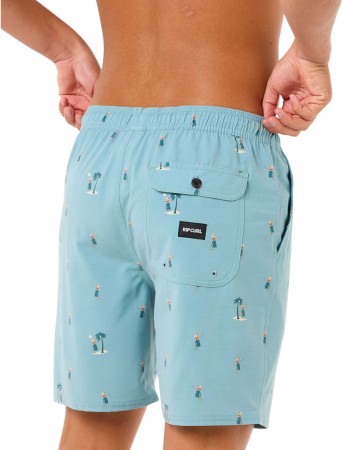HULA BREACH VOLLEY 18 Boardshort 2025 blue lagoon 